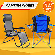 Camping chairs and tables offer comfort with the best outdoor experiences