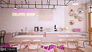 Blueberry Gelato Shop | Interior Design | F&B Design