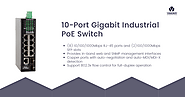 10-port Industrial PoE Switch