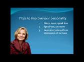 7 tips on how to improve personality