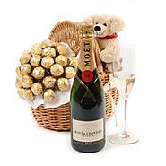 Champagne Gift Basket Online
