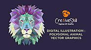 Digital Illustration: Polygonal Animal Vector Graphics | Cre8iveSkill