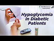 Diabetic Hypoglycemia | Dr. Deepthi Kondagari