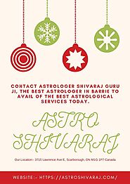 Contact Astrologer Shivaraj Guru Ji, The Best Astrologer In Barrie To Avail Of The Best Astrological Services Today.