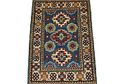 Buy 2X3 Kazak Rugs Dk. Blue / Ivory Fine Hand Knotted Wool Area Rug MR024530 | Monarch Rugs