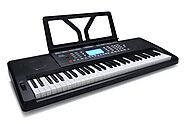 Juarez Ôpus JRK692 61-Key Electronic Keyboard Piano with LCD Digital Display, Pitch Bend, MP3 USB MIDI| Touch Respons...