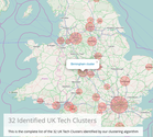 Tech Britain - Map of the United Kingdom's tech startup community