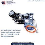 Manufacturer of Hydraulic Power Pack for Flexible Printing & Packaging Industry