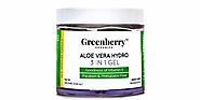 Greenberry Organics Aloe Vera Hydro 3 in 1 Gel with Vitamin E