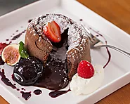 molten chocolate cake| a piece of happiness