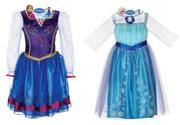 Disney Frozen Elsa and Anna Dress Combo Pack (Size 4-6x)