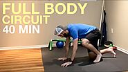 40 Minute Full Body CIRCUIT WORKOUT (No Equipment)