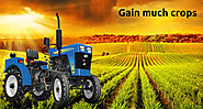 How compact tractors beneficial for much amount of crops?