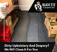 Get regular Upholstery and Drapery Cleaning Services by Experts