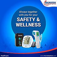 Microtek Finger Pulse Oximeter Health Care Product Online