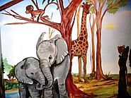 Hand-painted Murals ideas for children’s room | by Alessandratortoneuk | Medium