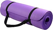 Best Budget Yoga Mat: BalanceFrom GoYoga All-Purpose Yoga Mat with Carrying Strap