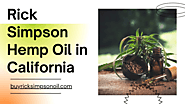 Best Rick Simpson Hemp Oil - Rick Simpson Oil