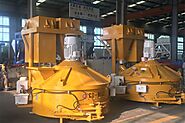 The efficient and environmentally friendly planetary concrete mixer used in the subway segment production line