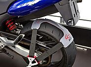 Powerful tie down straps for motorcycles