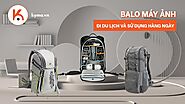 Top balo máy ảnh hàng đầu để đi du lịch và sử dụng hàng ngày