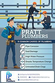 5 Common Causes of Plumbing