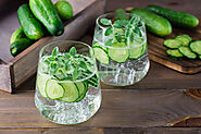 Cucumber and Mint drink