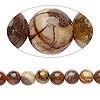 6mm Ball Multicolored Rhyolite - Fire Mountain Gems and Beads