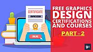 Free Graphics Design Certifications and Courses - Part 2
