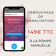 Plombier Paris 2 - Débouchage Canalisation 149€ TTC