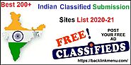 Top 200+ Free Indian Classified Submission Sites List 2020-21