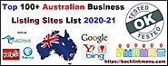 Best 100+ Free Australia Business Listing Sites List 2020-21 (High DA ,PA)