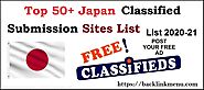Top 50+ Japan Classifieds Submission Sites List 2020-21 (High DA & PA)