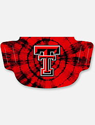 Texas Tech Red Raiders Face Mask in Tie Dye