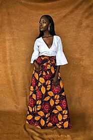 Most Trendy And Stylish Long African Style Skirts