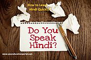 How to learn Hindi Quickly | Free lessons and Tips here!