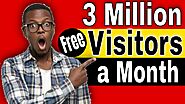 Free Traffic Source 2020 over 3 Million Visitors a Month