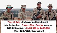 Tour of Duty Army | Entry Route Details | Join Army Now!