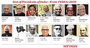 List of Presidents of India - From 1950 to 2020 | Download Free PDF