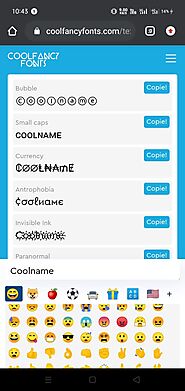 Cool text With Copy & Paste Symbols ✡ Letters Characters Generator Online