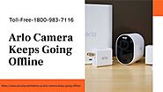 Arlo Camera Going Offline 1-8009837116 Arlo Camera Stopped Recording