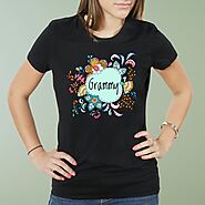 Floral Inspired Ladies T Shirt