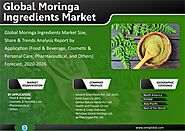 Moringa Ingredients Market Size, Share, Analysis, Industry Report and Forecast 2020-2026