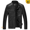 Chicago Mens Biker Jacket Leather Moto Jacket CW850126