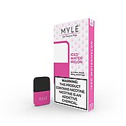 MYLÉ Iced Watermelon Vape Pods - Vape Dubai Online Shop | Vape Dubai