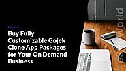 Buy Fully Customizable Gojek Clone App Packages for Your On Demand Business