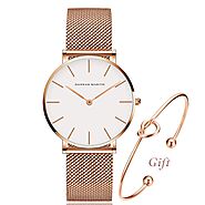 Ubuy Zimbabwe Online Shopping For Women's Analog Quartz Watches in Affordable Prices.