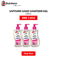 Sapphire Hand Sanitizer Gel (500ml) – Dukakeen.com