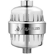 AquaBliss High Output Revitalizing Shower Filter - Reduces Dry Itchy Skin, Dandruff, Eczema, and Dramatically Improve...