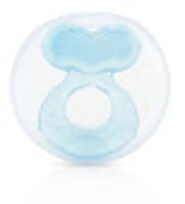 BABY SILICONE TEETHER WITH BRISTLES